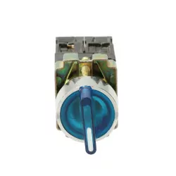 Przełącznik podświetlany LED niebieski 3A 400V BK5665K TRACON