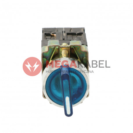 Przełącznik podświetlany LED niebieski 3A 400V BK5665K TRACON