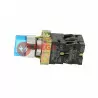 Blue illuminated switch 400V TRACON