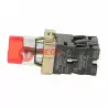 Illuminated switch red 400V TRACON