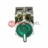 Przełącznik podśw. LED zielony 3A/450V BK5365Z