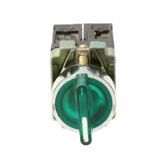 Przełącznik podśw. LED zielony 3A/450V BK5365Z