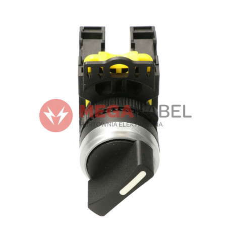 Przełącznik pokrętny 2-stanowy 1NO/1NC 5A NYK3-S21BK TRACON