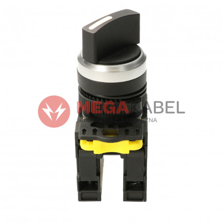 Przełącznik pokrętny 2-stanowy 1NO/1NC 5A NYK3-S21BK TRACON