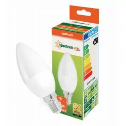 Żarówka LED E14 świecowa 1W 230V WW Spectrum