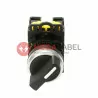 Knob switch black 230V TRACON