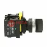 Knob switch black 230V TRACON