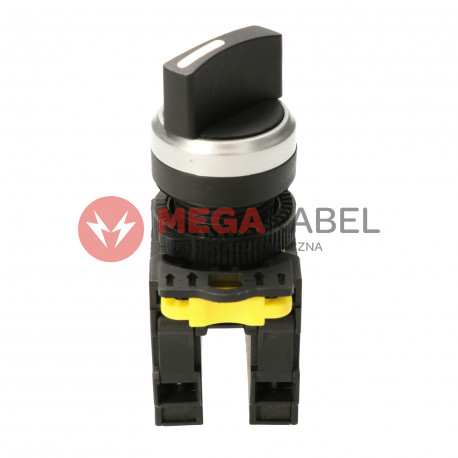 Przełącznik pokrętny 3-stanowy 2NO 6A NYK3-S31BK TRACON