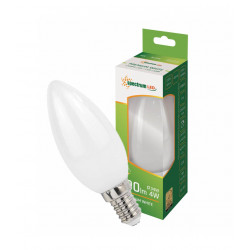 LED bulb E14 COG candle 4W 230V warm WW