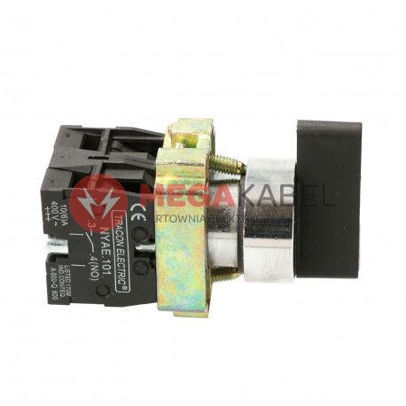 Przełącznik 3-pozycyjny wracający 3A 230V NYBJ53KLO Tracon