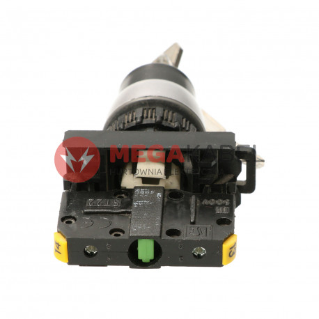 Pushbutton 2 position knob for key 1 return ST22-SAA-10 Spamel