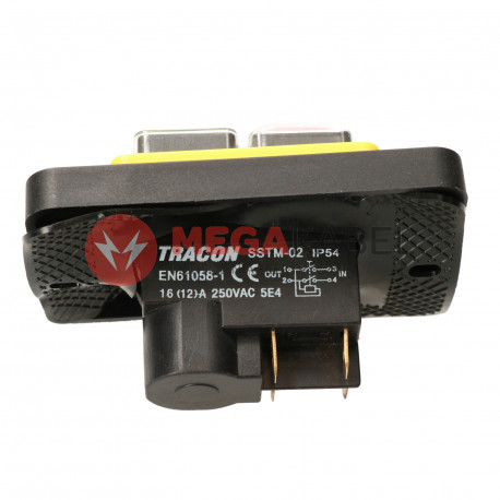 Przekaźnikowy wyłącznik bezpieczeństwa SSTM-02 TRACON