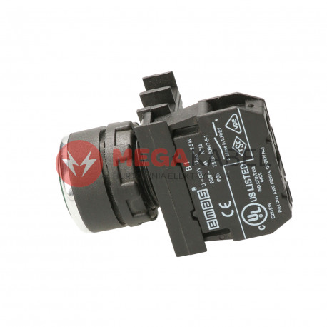 Przycisk stabilny kryty 1Z zielony T0-B100FY EMAS