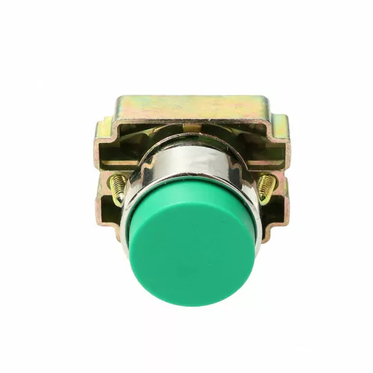 Pushbutton protruding green 230V TRACON