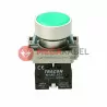 Green short-circuit pushbutton 230V TRACON