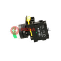 Green protruding switch NYK3-HG 1xNO 5A 230 TRACON