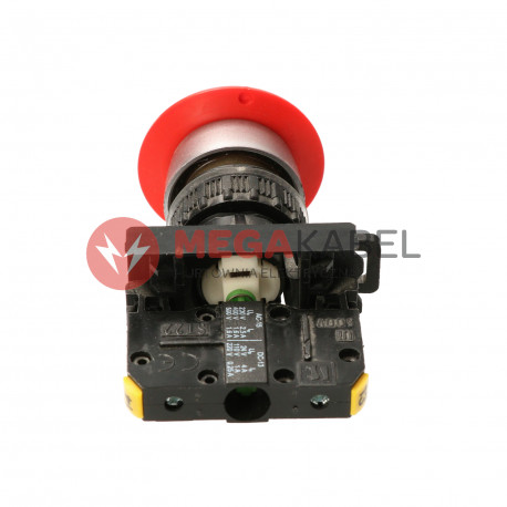 Mushroom pushbutton ST22-DC-10 10AIP65 Spamel