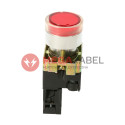 Pushbutton illuminated red 3A 400V NYGBW33P Tracon