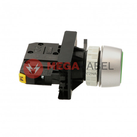 Green control pushbutton 1Z ST22-KZ-10 Spamel