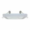 Oczko sufitowe ALINA LED D 3W+3W NW/B 4000K STRUHM