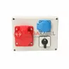 Vi-Box L-P 1x230V 1x16A/5 construction switchgear Viplast