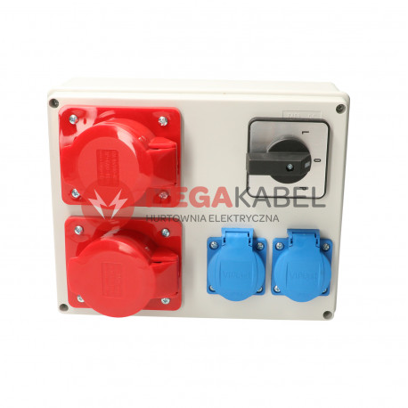 Zestaw R-BOX VZ-24 L-P 2x32-4 2x250V 952-84 Viplast