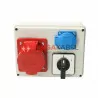 Building distribution box 0-1 1x32A/5 1x230V Vi-Box Viplast