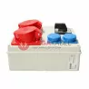 Construction switchgear box set L-P 2x32A/5 2x230V Viplast