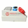 Rozdzielnica budowlana skrzynka L-P 1x32A/5 1x16A/5 2x230V okno 9 modułowe VIPLAST