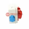 Building distribution box 2x32A/5 2x230V Viplast
