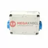 Building distribution box 2x32A/5 2x230V Viplast