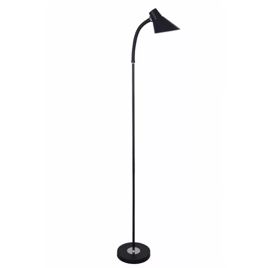 FL-3208C black E27 floor lamp Vitalux