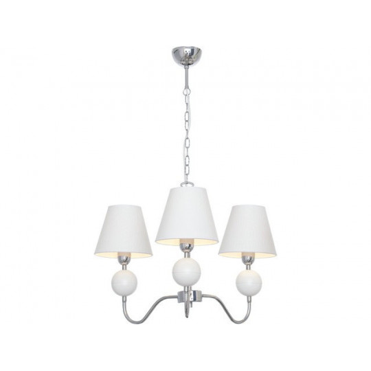 NATHALIE WHITE III pendant lamp 4518 3xE14 60W