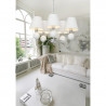 NATHALIE WHITE III pendant lamp 4518 3xE14 60W