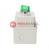 Switch with housing illuminated LED green TRACON