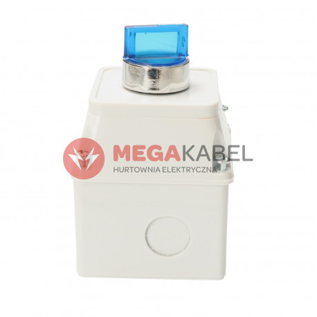 LED backlit blue NC/NO switch with housing NYGBK2665KT TRACON