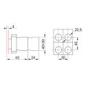 Switch with housing 3-position 3A/230V NYBD53KSTT TRACON