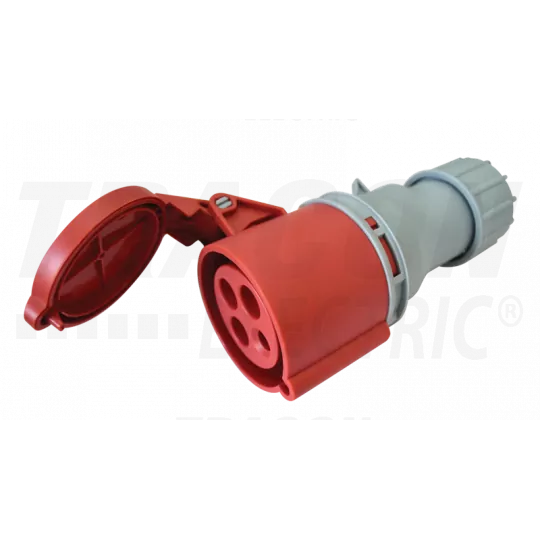 Power socket IP67 16A 400V 3P+E TICS-2142 Tracon Power socket IP67 16A 400V 3P+E TICS-2142 Tracon