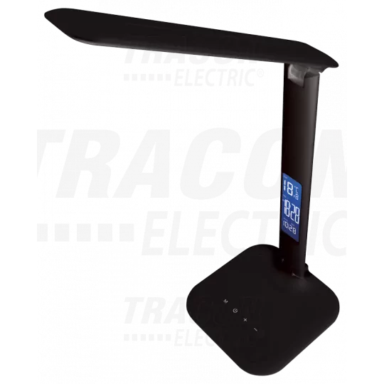Lampka biurkowa LED LCD LALD4WB black 4W Tracon