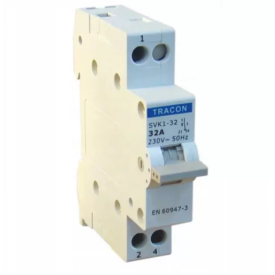 Network-aggregate selector switch 1P 32A SVK1-32 TRACON