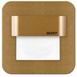 SALSA LED matte brass 10V 0.8W NW IP20 Skoff