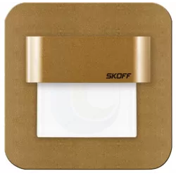 SALSA LED Mosiądz mat 10V 0,8W NW IP20 Skoff