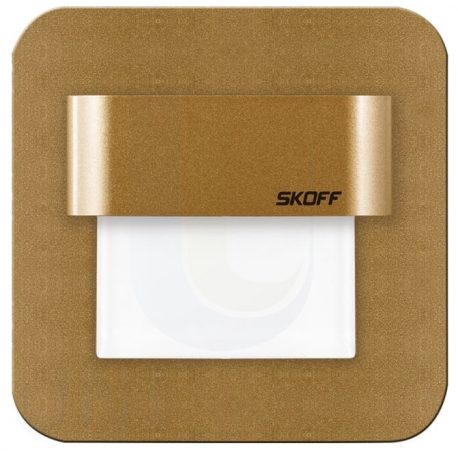 SALSA LED matte brass 10V 0.8W NW IP20 Skoff