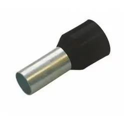 Końcówka kabla tulejka 1,5-10 mm czarna 100 sztuk ERGOM
