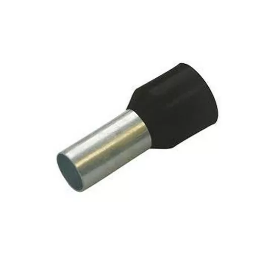 Cable end sleeve 1.5-10 mm black 100 pieces ERGOM Cable end sleeve 1.5-10 mm black 100 pieces ERGOM