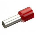 Cable end sleeve TI 10-12mm red 100 pieces ERGOM