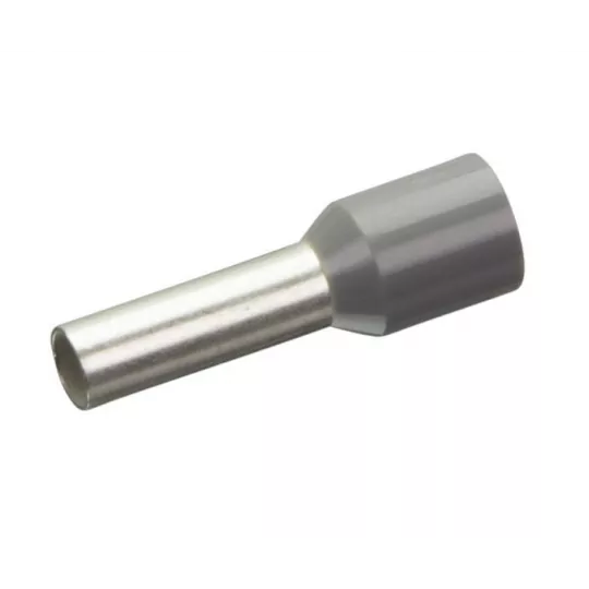 Końcówka kabla tulejka 4-10mm szara 100 sztuk BM00508 ERGOM