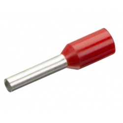 Końcówka kabla tulejka 1,0-8mm czerwona 100 szt ergom