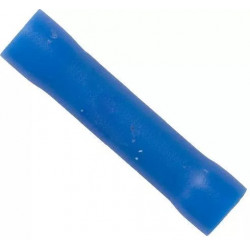Insulated connecting sleeve 2.5 blue PVC Ergom