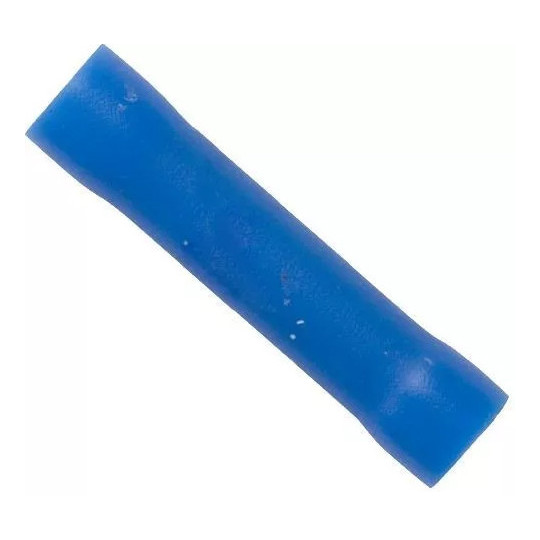 Tulejka łącząca izolowana 2,5 niebieska PCV Ergom